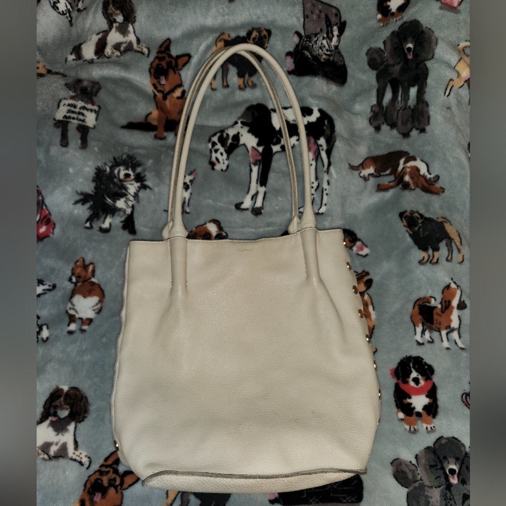 Hammitt Elegant Cream Tote Bag